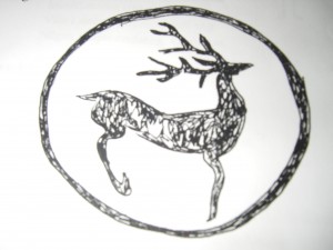 Hjorten, symbolen för livets återkomst, återuppståndelse, förnyelse och livskraft