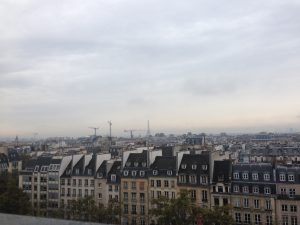 Utsikten från restaurang Georges vid Place Georges Pompido